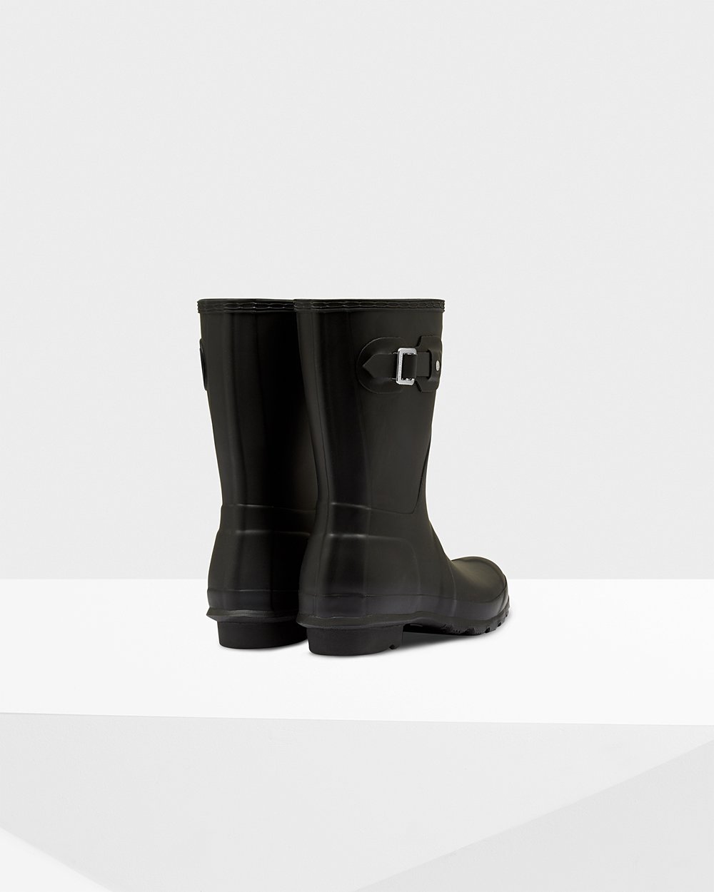 Women Hunter Original | Short Rain Boots Black | NZ-84053-RBDQ